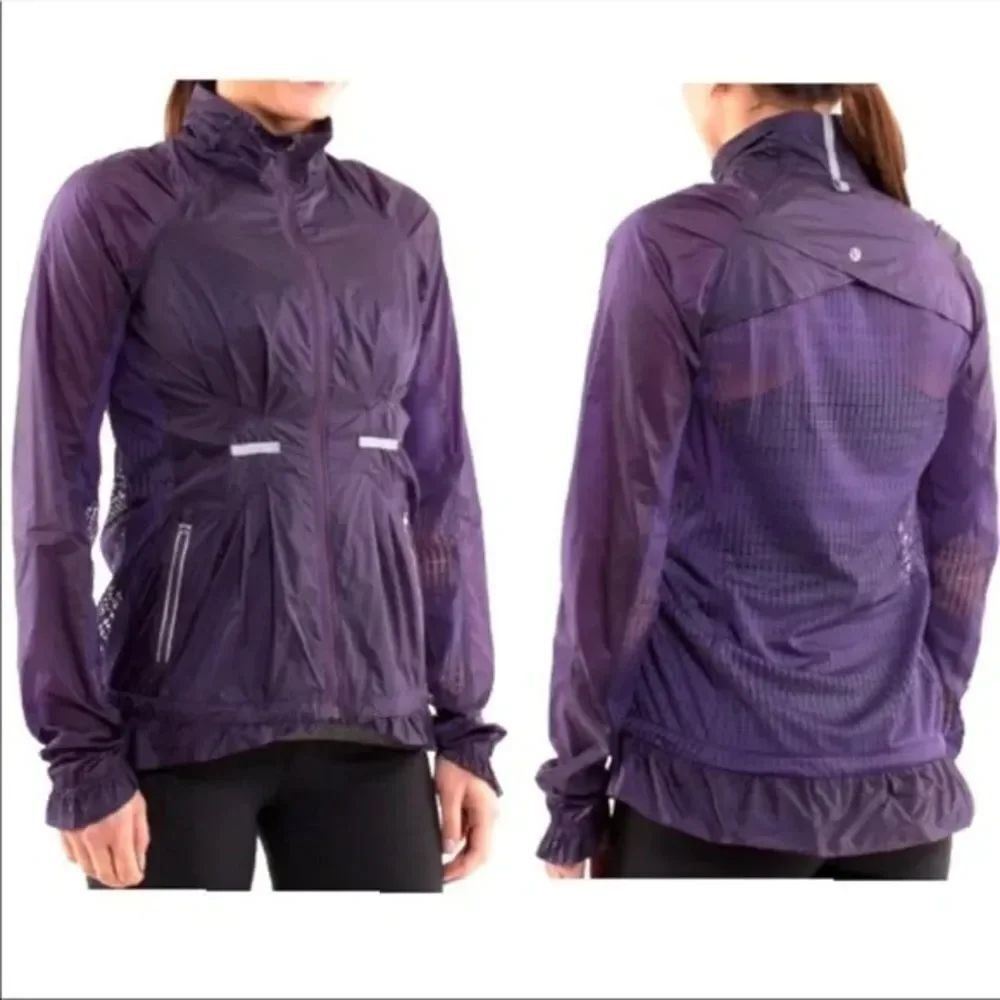 Lululemon Purple Lightweight Raincoat